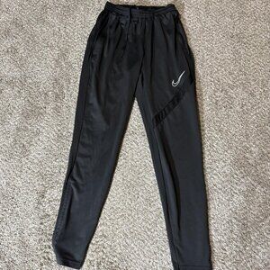 Nike Dri-FIT Pants Mens Small Black Tapered Athletic Track Joggers Recycled